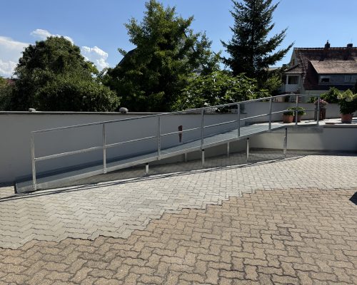 Rollstuhlrampe Metallbau Raum Aschaffenburg